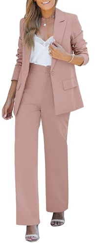 LookbookStore Women Work Blazer Jacket Casual Black Two Buttons Blazer Plus Size Jacket Suit Plus Size Womens Blazers for Work Professional Suit Jackets Women XXL 20 22