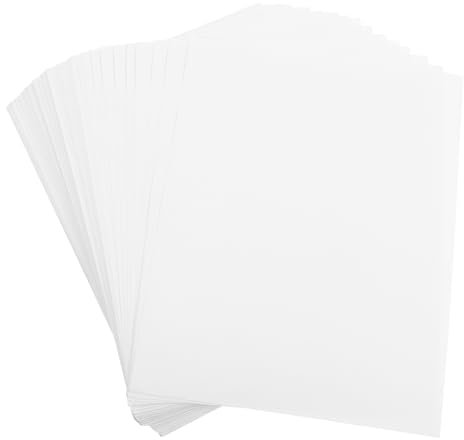 DIYEAH 100blätter Selbstklebende Matte Etiketten Versandetiketten Kompatibel Mit Inkjet Druckern Zum Adressieren Beschriften Basteln Und Versandverpackungen