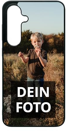 PhotoFancy® - Samsung Galaxy S24 FE Hülle mit Foto Personalisieren - Handyhülle selbst gestalten (Softcase)