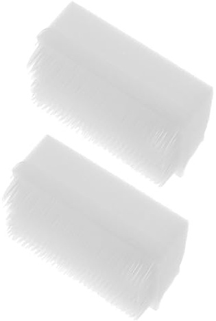 Therabrush 2pezzi Bianco Plastico e Sponge per Terapia Sensoriale | Ragazzo Ragazza Difensività Sensoriale, Dispositivo di Allenamento Sensoriale per Casa e Terapia