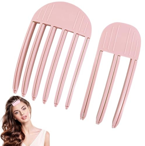 DWFEYOI Clip esponjoso para la raíz del cabello pinzas para el cabello pinzas para el volumen de la raíz para volumen de raíz,para herramientas de peinado del cabello（2 piezas）
