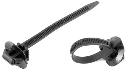 FUANA Lot de 100 colliers de serrage universels pour harnais de voiture
