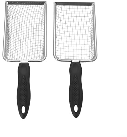 Setaccio per terreno da giardino con pala e setaccio integrati, leggero con manico ergonomico per filtrare terreno, compost, sabbia e rocce