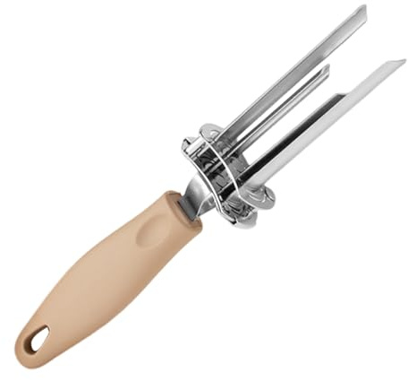 Garneck Dénoyauteur Fruits Légumes INOX Ajustable Outil Pratique pour Pêches Poires Pommes Cuisine Quotidienne