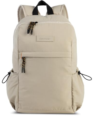 Bestway Rucksack #Light für Erwachsene und Jugendliche, ultraleichter Tagesrucksack mit 16 L Volumen & nur 280 g Gewicht, mit durchdachter Fächeraufteilung, ideal für Arbeit, Uni, Reisen (natur)