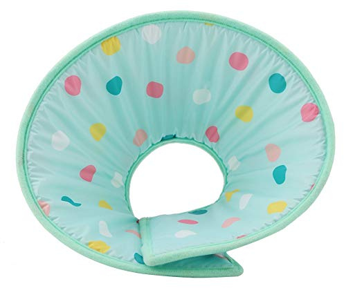 Schutzkragen Halskrause Weicher Schwamm Recovery Cone Collar Haustierpflege Wunde Kragen für Hunde und Katzen(M)