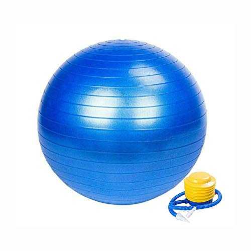 Boolavard Träningsboll, fitnessboll, anti-splitter stabilitetsboll med snabb pump, professionell balansboll för pilates, yoga