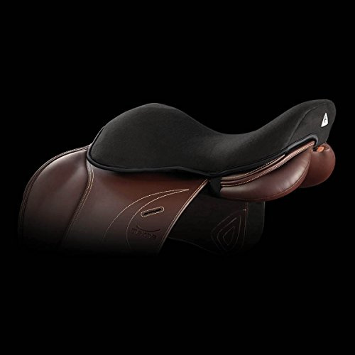 Acavallo Sattelsitzkissen Dressur Airplus DRI-LEX 10mm, Größe:L, Farbe:schwarz