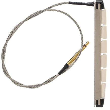 Gitarren-Tonabnehmerstab, Metallgitarre unter dem Sattel, Piezo-Steg-Tonabnehmer, Piezo-Tonabnehmerkabel für Akustikgitarre