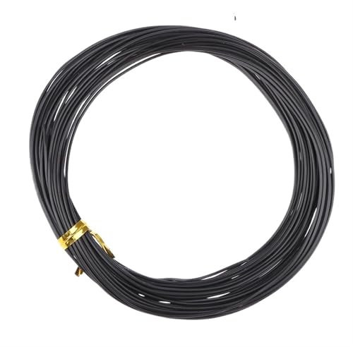 OZLCUA Fil De Fer pour Bonsaï Fil d'aluminium for bonsaï, 10M, Support for Plantes, Formation, Formes de Plantes, Accessoires de Jardin, 4 Tailles 0.8/1.0/1.5/2.0mm Fil De Ligature Bonsai(B-1.0mm)