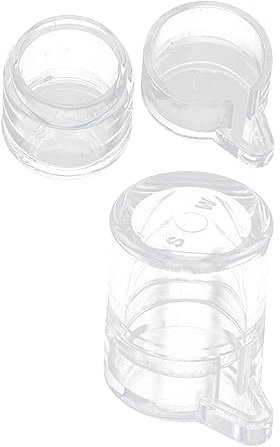 BELLIFFY 2St Ameisen Wasser fütterung gerät Ameisen-Trinkwerkzeug Futterspender Ameisenheim kalanchoe Ameisenwassertränke Insektenfresser Futternapf für Ameisen Acryl Transparent
