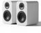 Fosi Audio SP601 Par de Altavoces de Estantería, 2 PCS Altavoces de Estudio Pasivo Audio Hi-Fi, 6Ω 160W Sistema de Sonido Estéreo Blanco Caja de Madera para Cine en Casa/TV/Escritorio/Interior