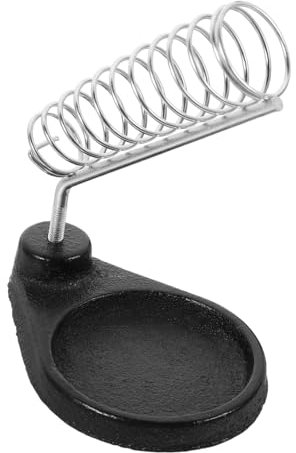 NULYLU Stable Soldering Iron Holder Round Stand Spring Clamp Soldering Station Accessory