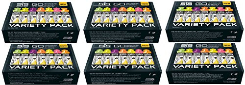 Lot de 7 variété de gels isotoniques 60 ml par Science in Sport