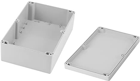 Scatola di Giunzione Elettrica Antipolvere 250 Mm di Lunghezza Scatola Elettrica in Plastica Scatola di Giunzione Fai-da-te Custodia in Plastica per Progetto 9 X 5,9 X 3,3 Pollici
