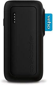 Veho Pebble PZ-6 Rugged Power Bank | 5000mAh battery | 20W fast charge | Splash resistant | USB-C charging 12v PD | For iPhone 14 series, 13 series, 12 series, Samsung, iPad, more | VPP-340-PZ6