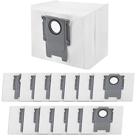 14 Stück Staubbeutel für Roborock S8+/ S8 Pro Ultra/S7 MaxV Ultra /S7 pro Ultra/Q7 Max / Q7 Max+/Q7 Max+Plus/Q5+ Staubsauger Absaugstation,Staubbeutel Ersatzkit
