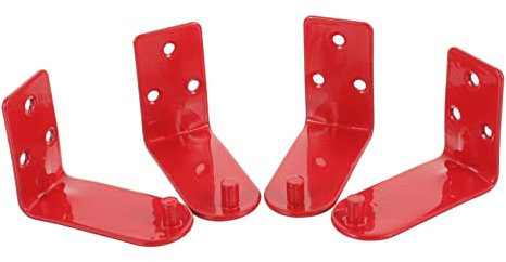 jojofuny 4pcs Fire Extinguisher Mount Shape Bracket Hook for Wall Hanging Heavy-duty Fire Extinguisher Wall Bracket Holder