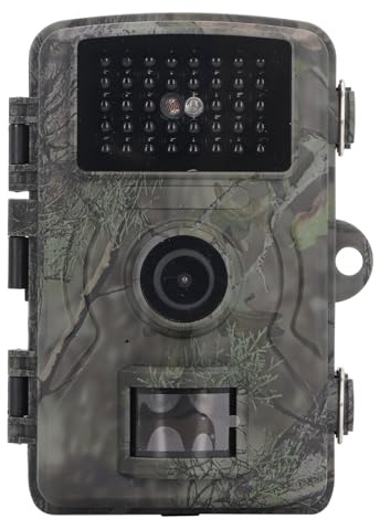 Akozon Wildkamera, HD 1080P, 16 MP, Infrarot-Nachtsicht, Bewegungserkennung, Wasserdicht, Wildkamera, Bewegungserkennung, Nachtsicht, IP66, wasserdichte Kamera