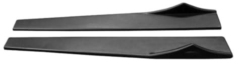 Auto Seitenschweller 5er G30 G38 F10 F18 520i 528i 525i 2008–2022, Auto-Seitenschweller, Stoßstangenspoiler, Schutzplatten, Anti-Crash-Diffusor Auto Seitenrock Splitter(Farbe:Matte Black)