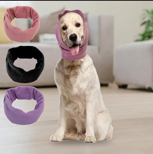 champracer Gehörschutz Hund, Gehörschutz Hund Silvester, Audífonos para Perros Anti Ruido, Gehörschutz Für Hunde Silvester, Ohrenschützer Hund, Kopfhörer Hund Silvester Lärmschutz Hund (L,Blau)
