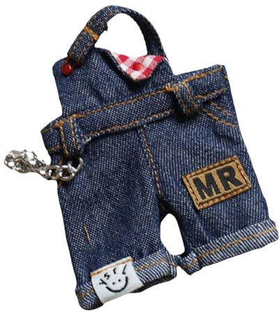 EHJRE Plüschpuppenkleidung, Modische, Bequeme Cartoon Puppenkleidung für 12 cm Große Puppen