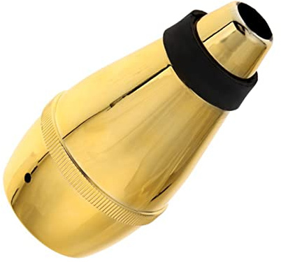 Plastic Trumpet Practice Mute Golden Lightweight Easy-on | Quiet Trumpet Blasts, Easy off Fit, Brass Accessory for Practice Sessions