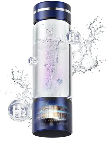 LOZLTX Hydrogen Water Bottle【NO.1 Double Hydrogen Content】Hydroh Hydrogen Water Bottle (2025 Model) 420ml 4000PPB Improve Water in 3 Min fit Fitness & Travel 420ml