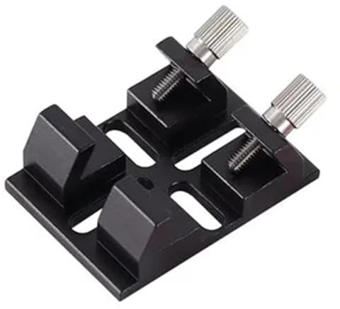 Accesorios para telescopios astronómicos Base de telescopio, guía Metal Fondo Plano, Placa adaptadora, Accesorios Montaje en riel, Accesorio astronómico