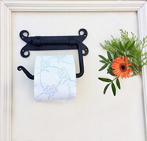Antikas - Toiletten Papierhalter Papierrollenhalter Rollenhalter Antik aus Schmiedeeisen