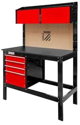 Holzmann Maschinen WT39 - Banco da lavoro WT39 (L x A x P) 1205 x 1735 x 580 mm