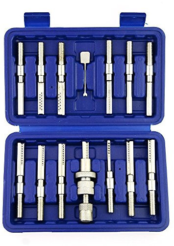 Loboo Idea 14-teiliges Dietrich-Schlagschlüssel für AB-Kaba-Schloss, Anstoß-Öffnungs-Werkzeug-Set für professionelle Schlosser, professionelles Lockpicking-Werkzeug-Set für Notfälle.