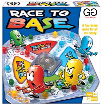 Jeu de société « Race to Base » pour enfants - Jeu de société « Pop a Dice Frustration »