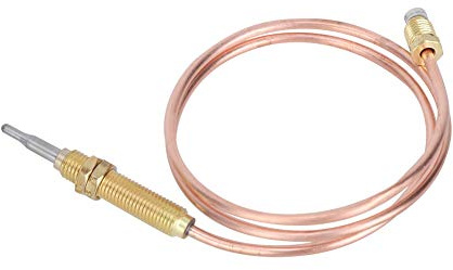 Ausla Thermoelement M8x1 | Sensor, Flammenüberwachung, 60cm Länge, Metall, für Kamin und Grill