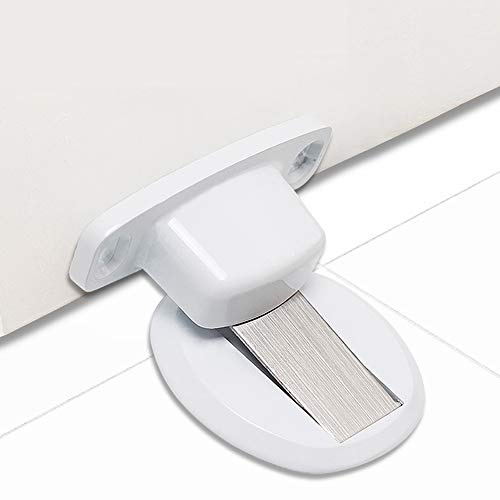 PHOEWON forte magnétique butée de porte en métal arrêt de porte résistant à la porte avec 3M vis auto-adhésives de dissimulation montées au sol