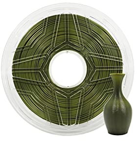 MSEURO 1,75 mm Flexibles olivgrünes TPU-Filament 1 kg 95A Härte 3D-Drucker Verbrauchsmaterialien Druckzubehör Lucky