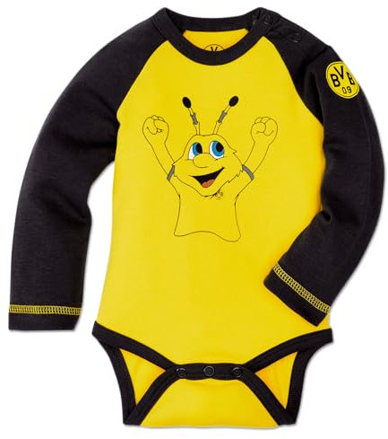 BVB Baby Geschenkbox 6-tlg. - Komplette Babyausstattung in Größe 62/68 mit Hose, Bodys, Lätzchen, Mütze, Schühchen - 100% Baumwolle