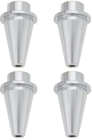 The Lord of the Tools 4pcs 6mm Sandblaster Ersatzspitze Metall Druckluft Sandstrahlpistole Düse Kompatibel mit Art. 12165 (BGS 8382) Silber