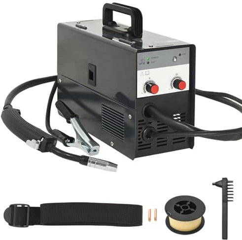 qohoio Saldatrice Filo Continuo Senza Gas Mig 120A,Articoli di ferramenta,Utensili,Saldatori a Pistola e Strumenti per Taglio al plasma-153092