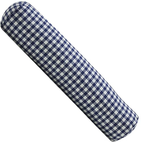 Baumwolle Nacken-Und Knierolle Kopfkissen Kissenrolle Nackenkissen Kissen Rolle Orthopädisches Nackenkissen, Lagerungsrolle, Bolster Side Sleeper Pillow with Abnehmbar Cover(3,15x100cm/6x39in)