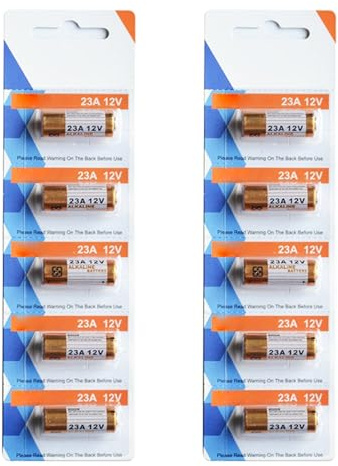 12V Alkaline Batterien der Größe A23 für Fernbedienungen, Türklingeln, Spielzeug und elektronische Geräte 5/10 / 15 / 20PCS Fernbedienungsbatterie
