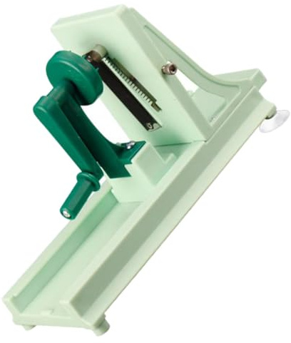POPETPOP Râpe Légumes Rotative en Plastique Fonction de Coupe, Accessoire Pratique Cuisine Domestique et Présent de Pendaison de Crémaillère