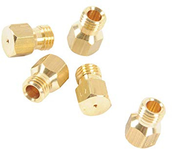 5 Brenner Gasherd LPG Umrüstsatz Düsen Propan Butan NEU 1 x 0,50 1 x 0,65 1 x 0,70 1 x 0,87 1 x 0,96 LPG GPL