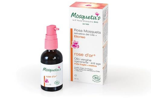 Olio di rosa d'oro 30 ml. Bio