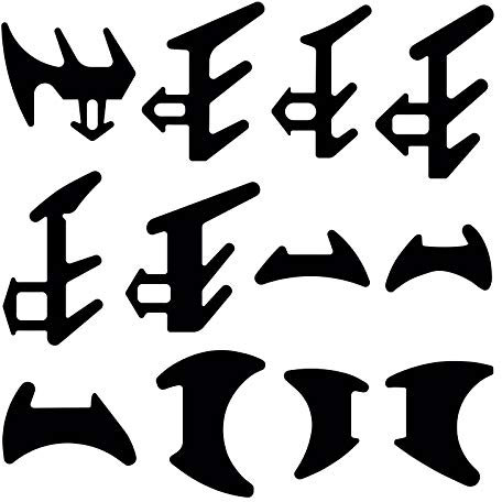 UPVC Window and Door Gasket ExtrudaSeal Wedge & E Sample Pack Replacement Draught Excluder Seal