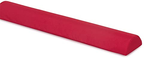 Spatium Palettenkissen Set abnehmbar Bezug wasserdicht Kaltschaum Palettenauflage Palettenpolster Palettenmöbel (Rot Kopfstütze 10x120cm)