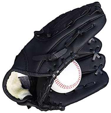 BANGHA Baseball Handschuhe Linkshänder Baseballhandschuhe Männer Kinder Zubehör Baseballhandschuhe Geräteausbildung Baseball Glove (Color : Violet, US Size : 10.5 Inches)