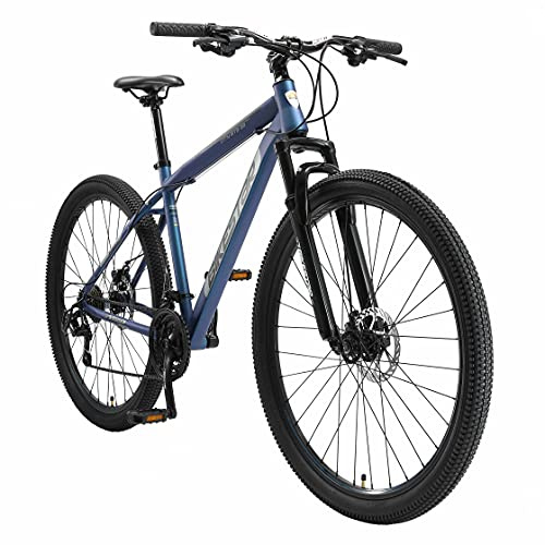 BIKESTAR Mountainbike Hardtail | Shimano 21 Gang | Scheibenbremse | 26-27-29 Zoll Reifen | 15-17-19 Zoll MTB Rahmen | RISIKOFREI TESTEN