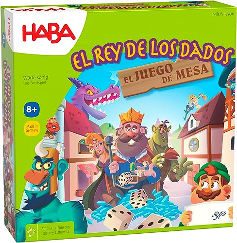 HABA 306404 - Tärningens kung - Brädspelet, Taktiska brädspel Mer 8 år