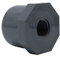 Reductor de PVC con octágono I 50 mm x 1/2 pulgada I Enchufe y rosca interior I Enchufe de PVC con 2 conexiones I Racor para tubos I bm182